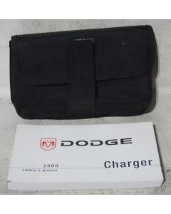 Dodge Charger 2008 Factory Original OEM Owner Manual User Owners Guide Book